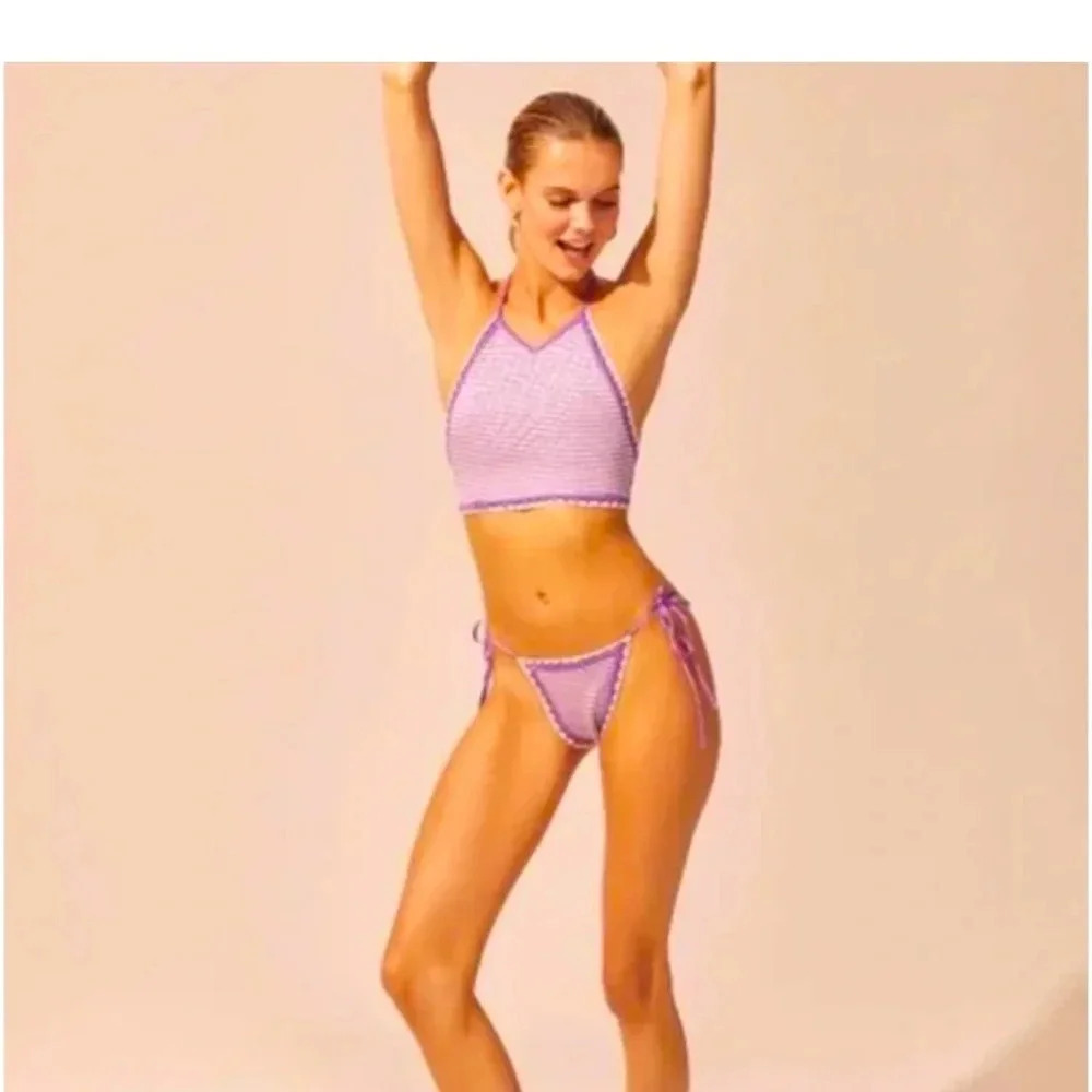 Nwt L crochet bikini bottom $148
